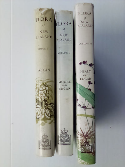 Flora of New Zealand - 3 Volumes (Vol's 1, 2, & 3)