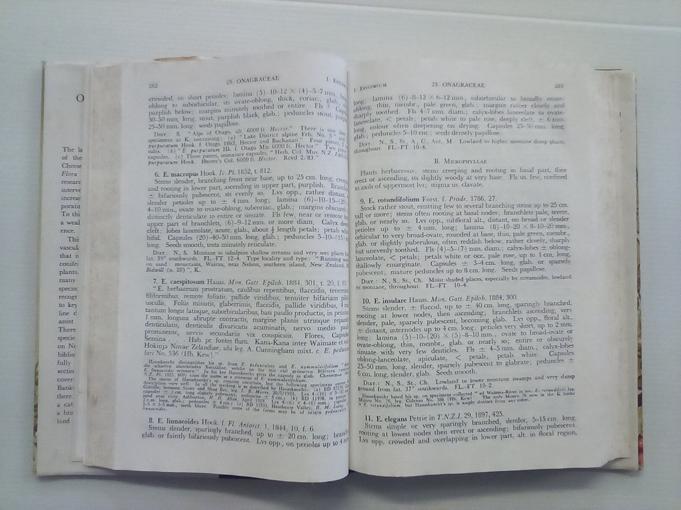 Flora of New Zealand - 3 Volumes (Vol's 1, 2, & 3)