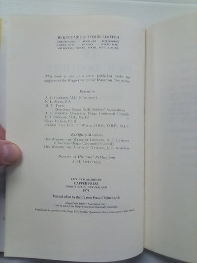 The Otago of Our Mothers by E.L. Soper