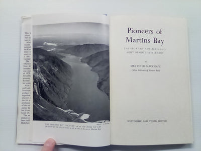 Pioneers of Martins Bay (1970 Revised Edition) by Alice McKenzie
