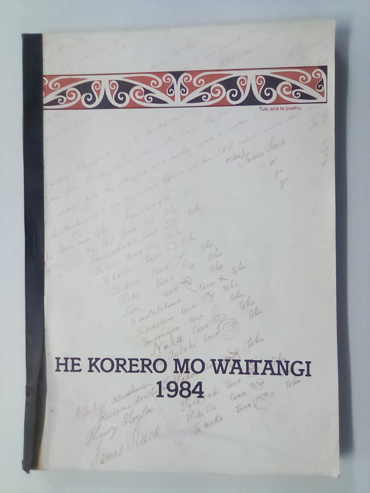 He Korero Mo Waitangi 1984 - He Tohu Aroha, Ki Nga Tupuna
