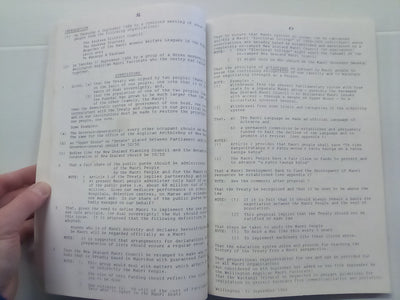 He Korero Mo Waitangi 1984 - He Tohu Aroha, Ki Nga Tupuna