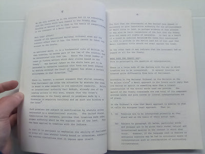 He Korero Mo Waitangi 1984 - He Tohu Aroha, Ki Nga Tupuna