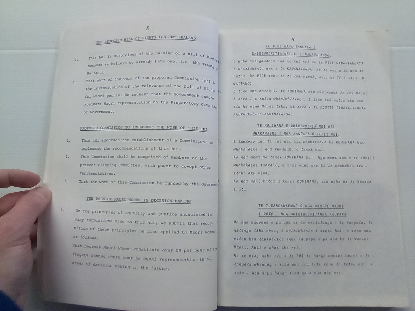 He Korero Mo Waitangi 1984 - He Tohu Aroha, Ki Nga Tupuna