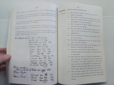 He Korero Mo Waitangi 1984 - He Tohu Aroha, Ki Nga Tupuna