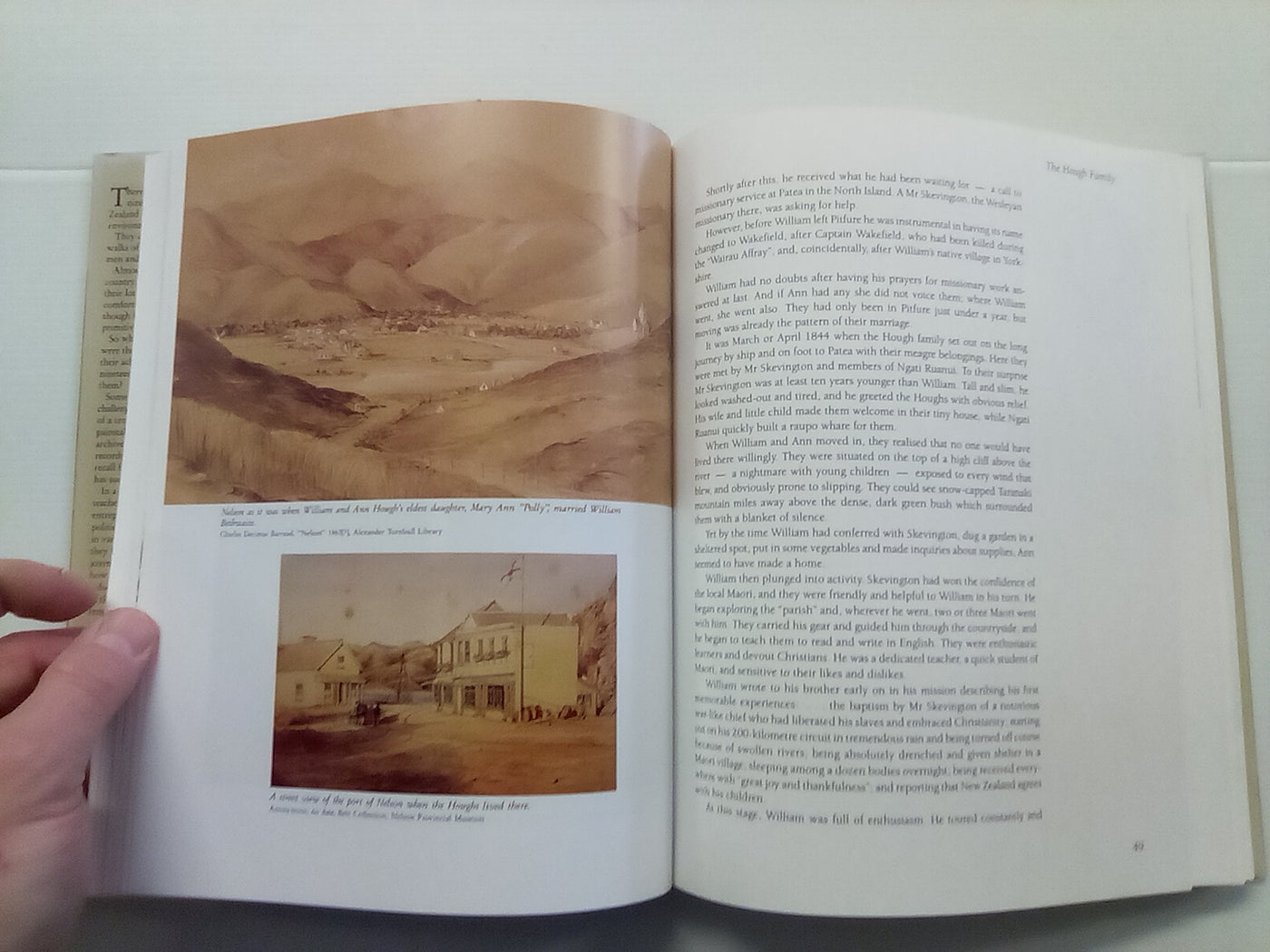 Pioneer Families - The Settlers of 19th Century NZ by Angela Caughey