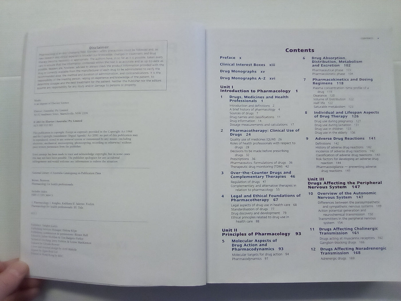 Pharmacology For Health Professionals (2003) by Bryant, Knights, & Salerno