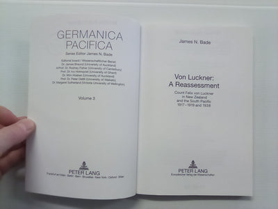 Von Luckner: A Reassessment - Count Felix von Luckner 1917-1919