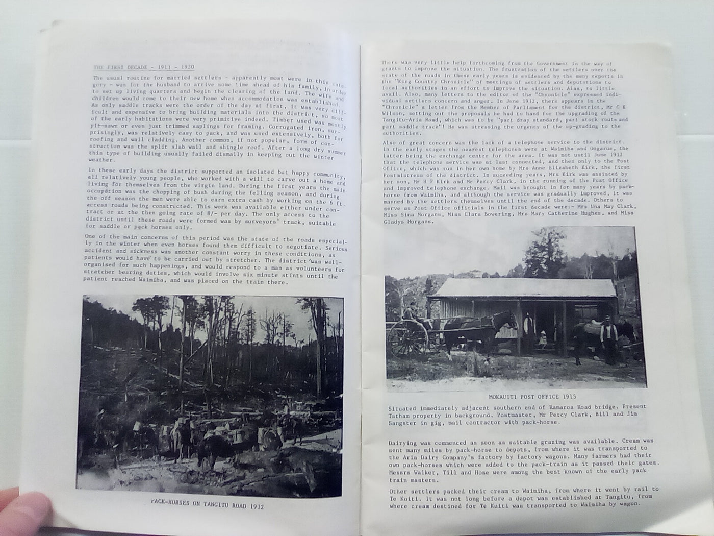 Mokauiti District & Schools 1911-1986 75th. Jubilee