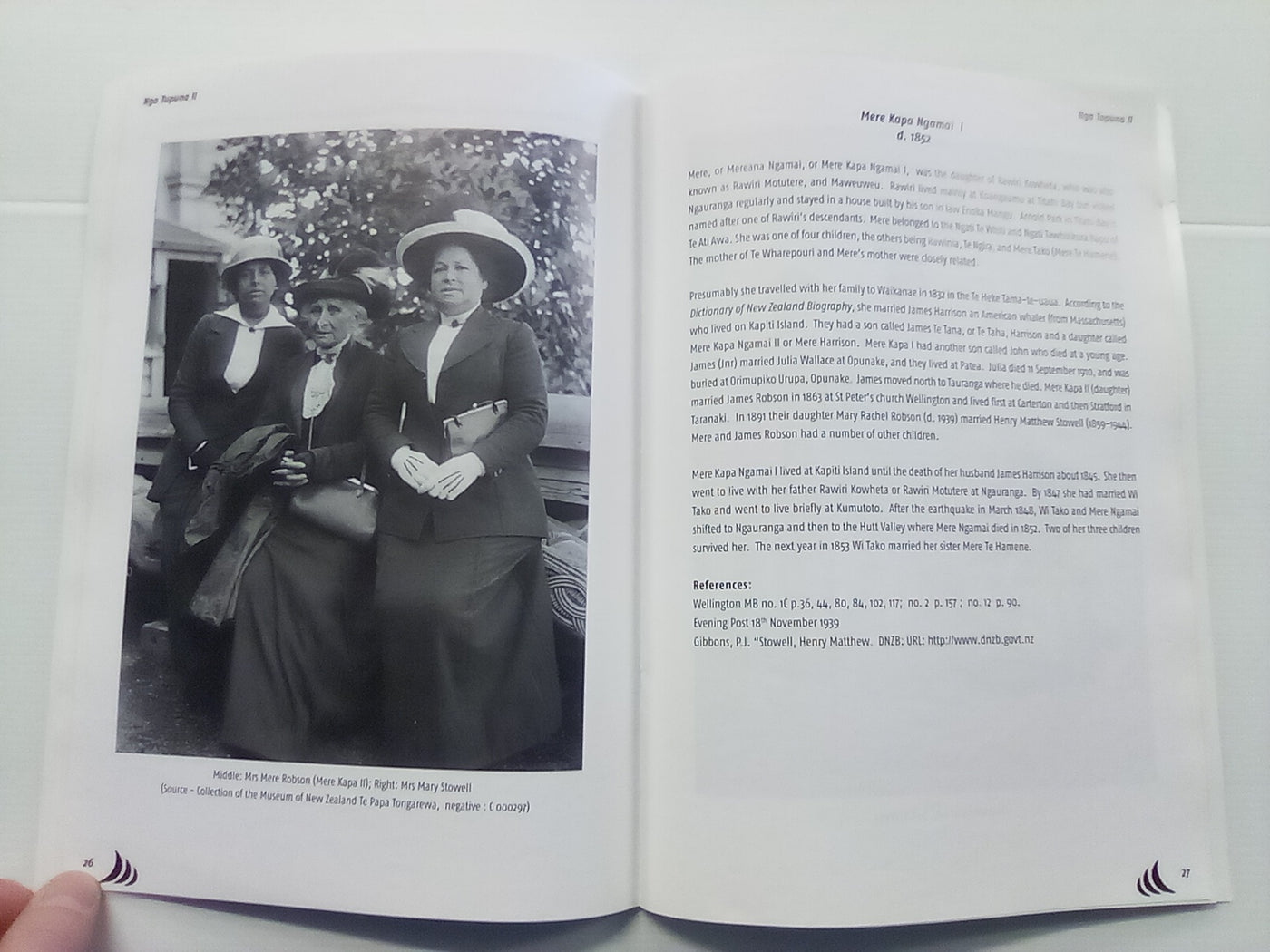 Nga Tupuna II o Te Whanganui-a-Tara (Tupuna living in Te Whanganui-a-Tara, 1840 Onwards)