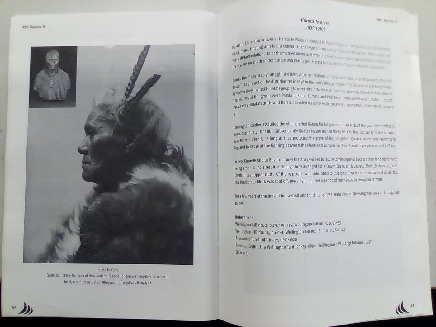 Nga Tupuna II o Te Whanganui-a-Tara (Tupuna living in Te Whanganui-a-Tara, 1840 Onwards)