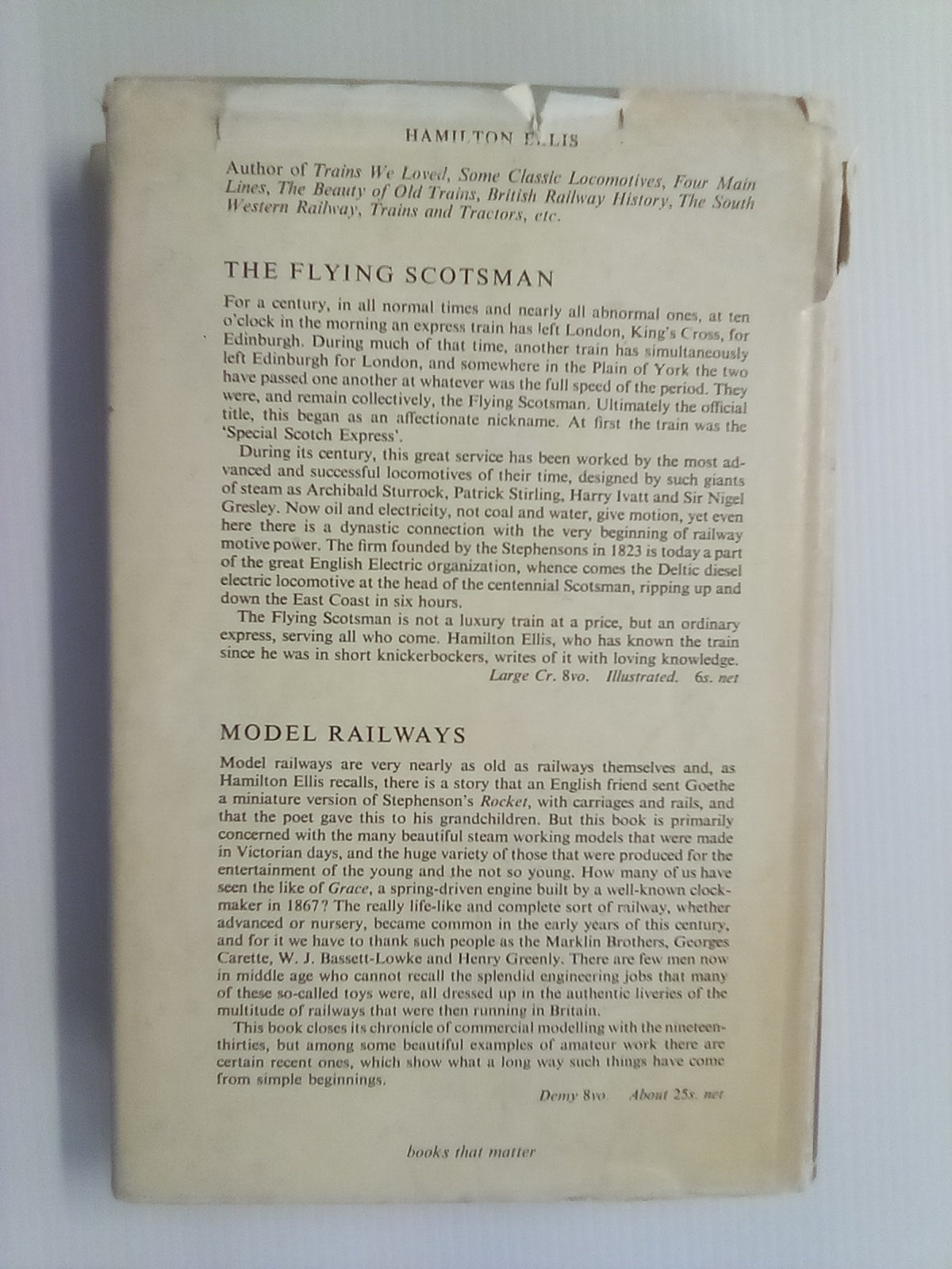 Grand European Expresses (1962) by George Behrend