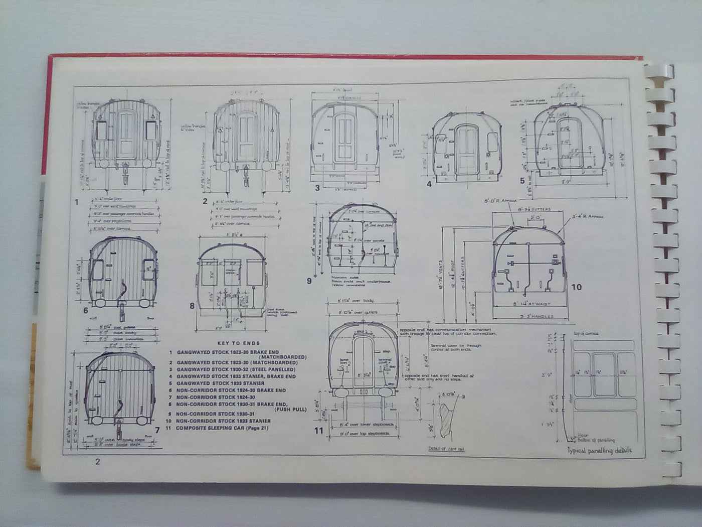 Historic Carriage Drawings in 4mm Scale Vol.1 LMS and LNER by Denis Jenkinson & Nick Campling