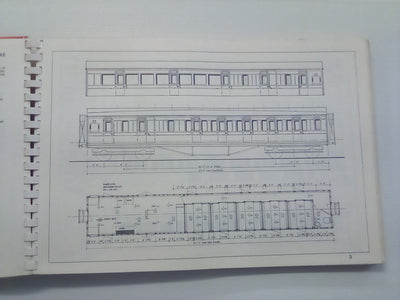 Historic Carriage Drawings in 4mm Scale Vol.1 LMS and LNER by Denis Jenkinson & Nick Campling