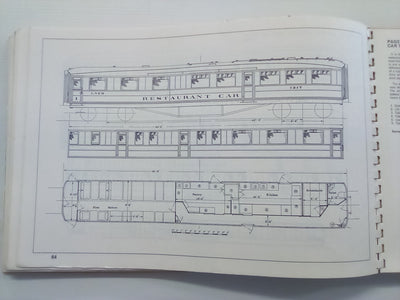 Historic Carriage Drawings in 4mm Scale Vol.1 LMS and LNER by Denis Jenkinson & Nick Campling