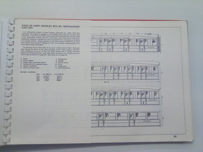 Historic Carriage Drawings in 4mm Scale Vol.1 LMS and LNER by Denis Jenkinson & Nick Campling