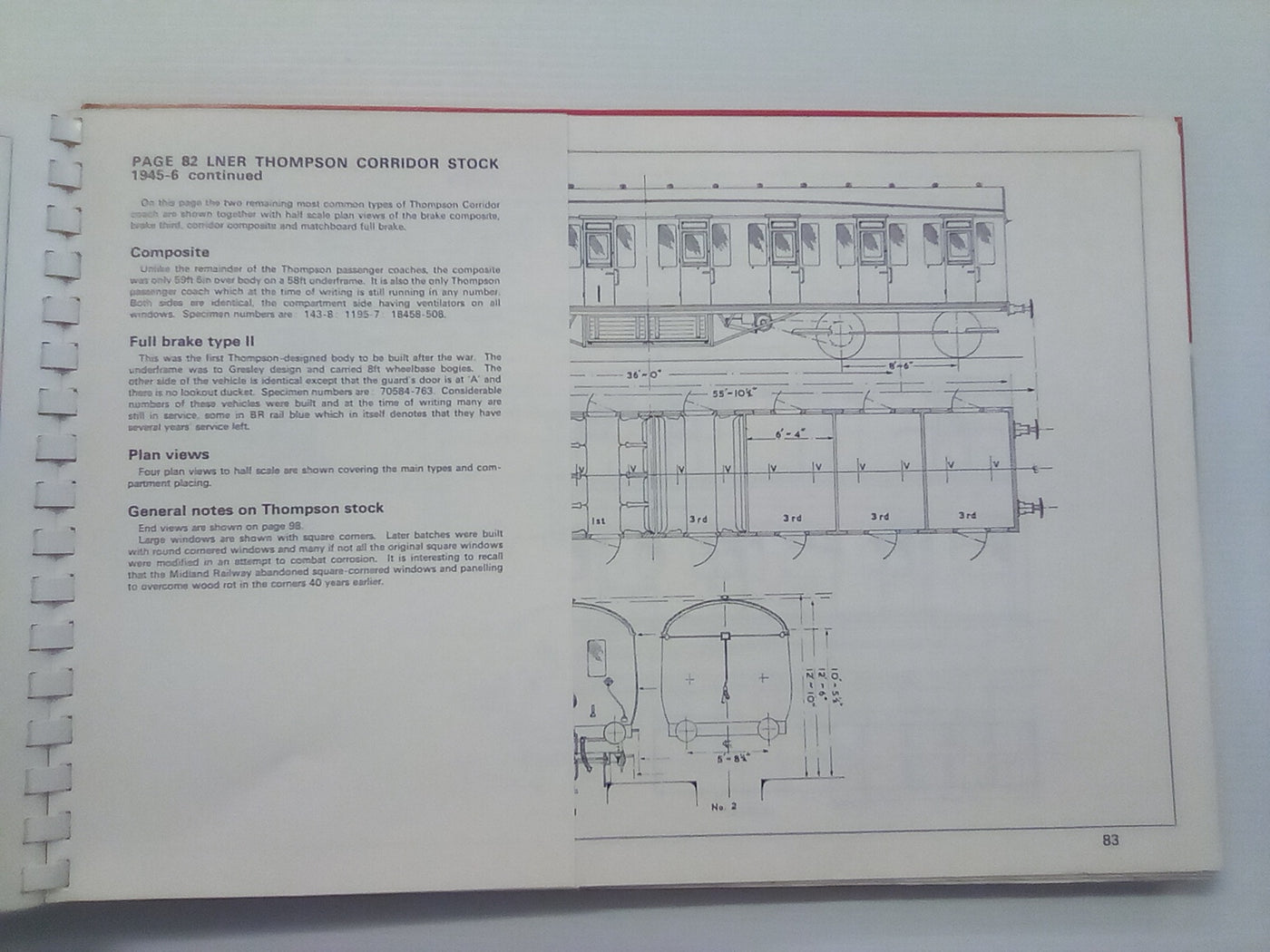 Historic Carriage Drawings in 4mm Scale Vol.1 LMS and LNER by Denis Jenkinson & Nick Campling