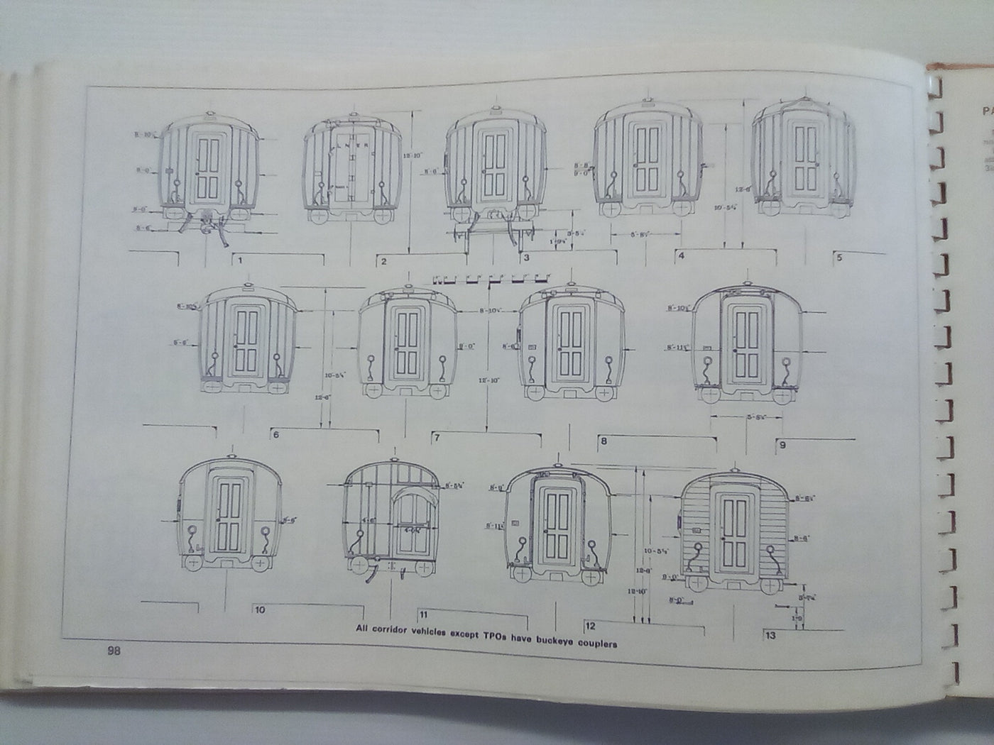 Historic Carriage Drawings in 4mm Scale Vol.1 LMS and LNER by Denis Jenkinson & Nick Campling