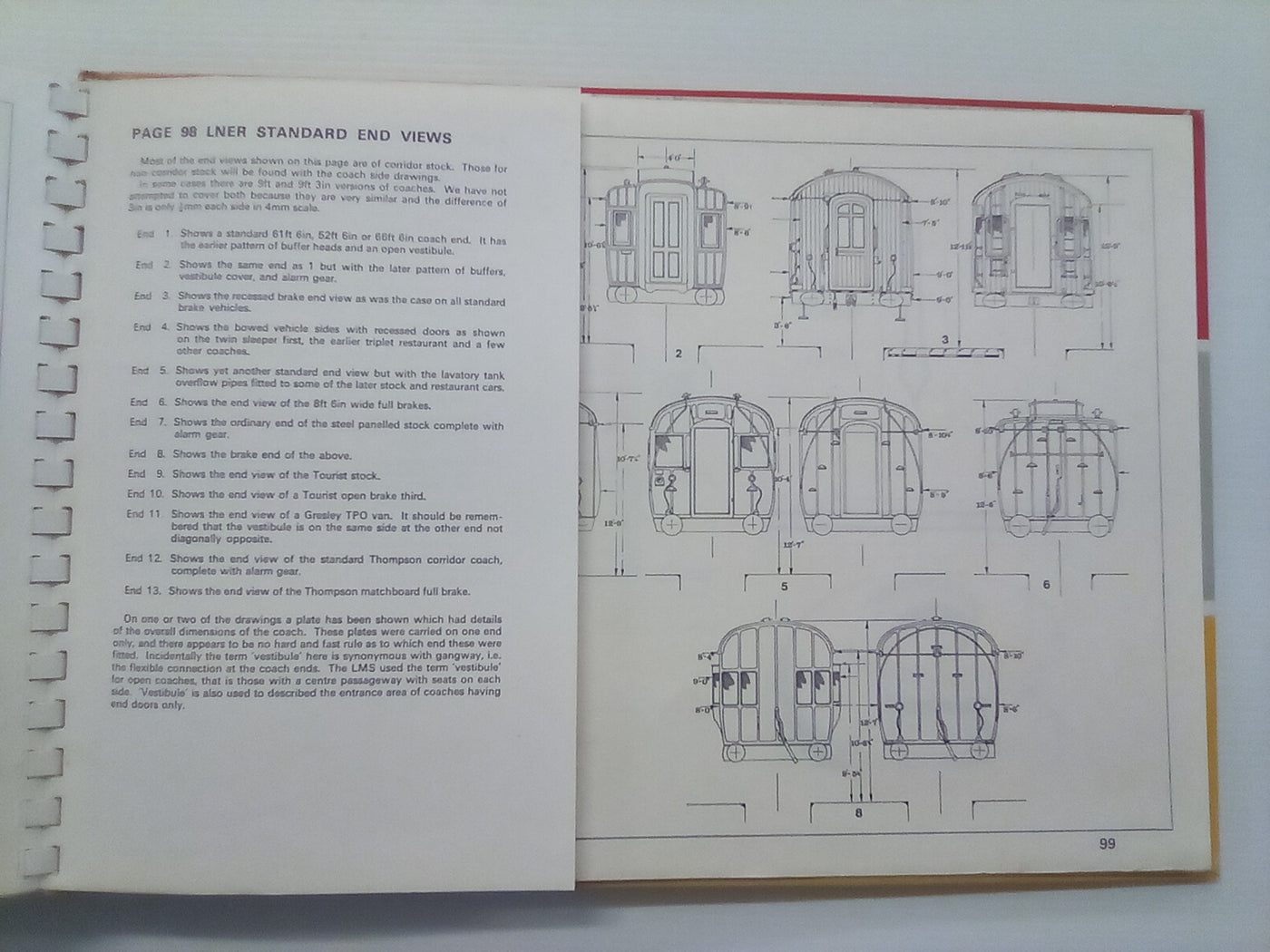 Historic Carriage Drawings in 4mm Scale Vol.1 LMS and LNER by Denis Jenkinson & Nick Campling