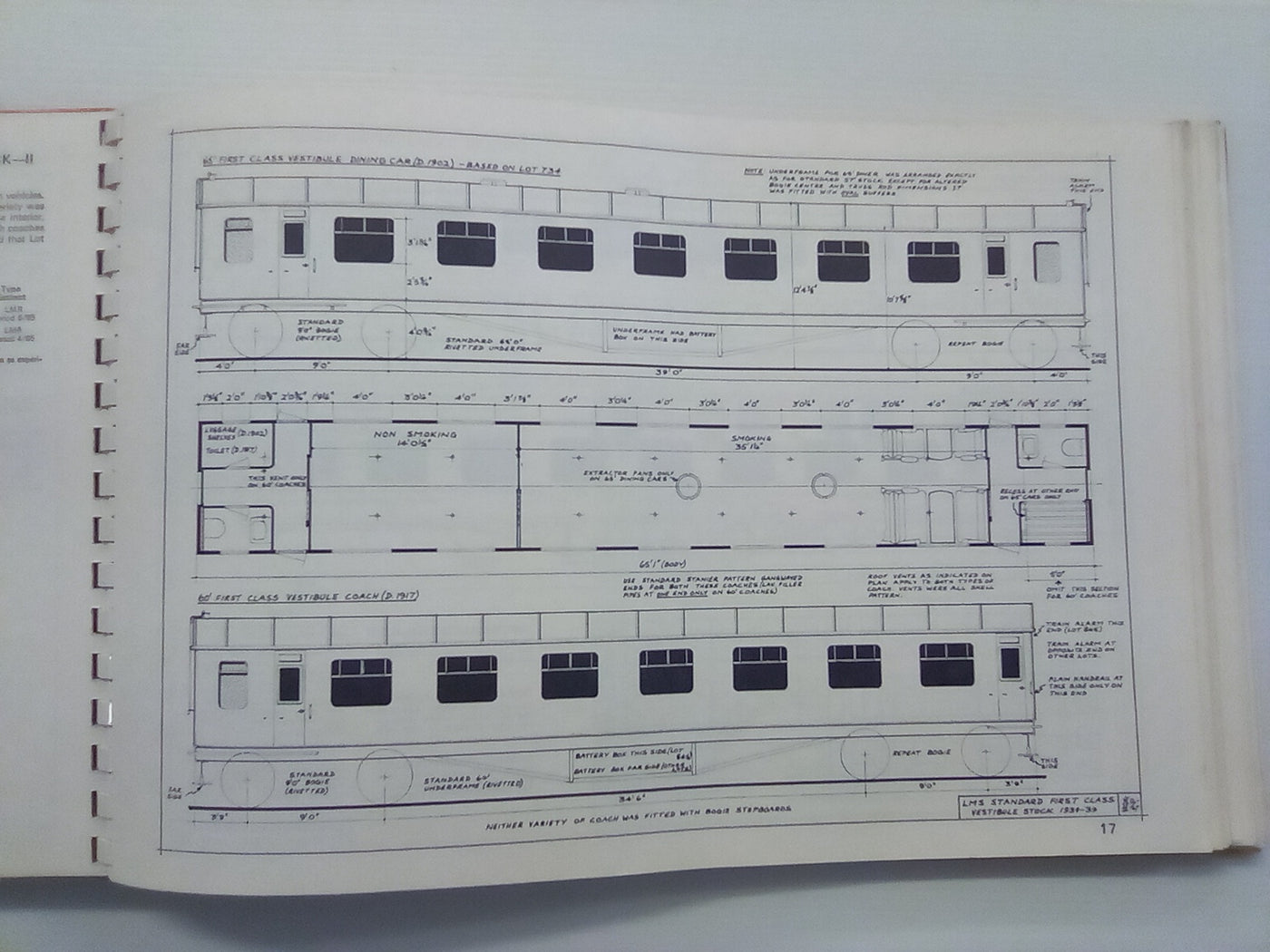 Historic Carriage Drawings in 4mm Scale Vol.1 LMS and LNER by Denis Jenkinson & Nick Campling