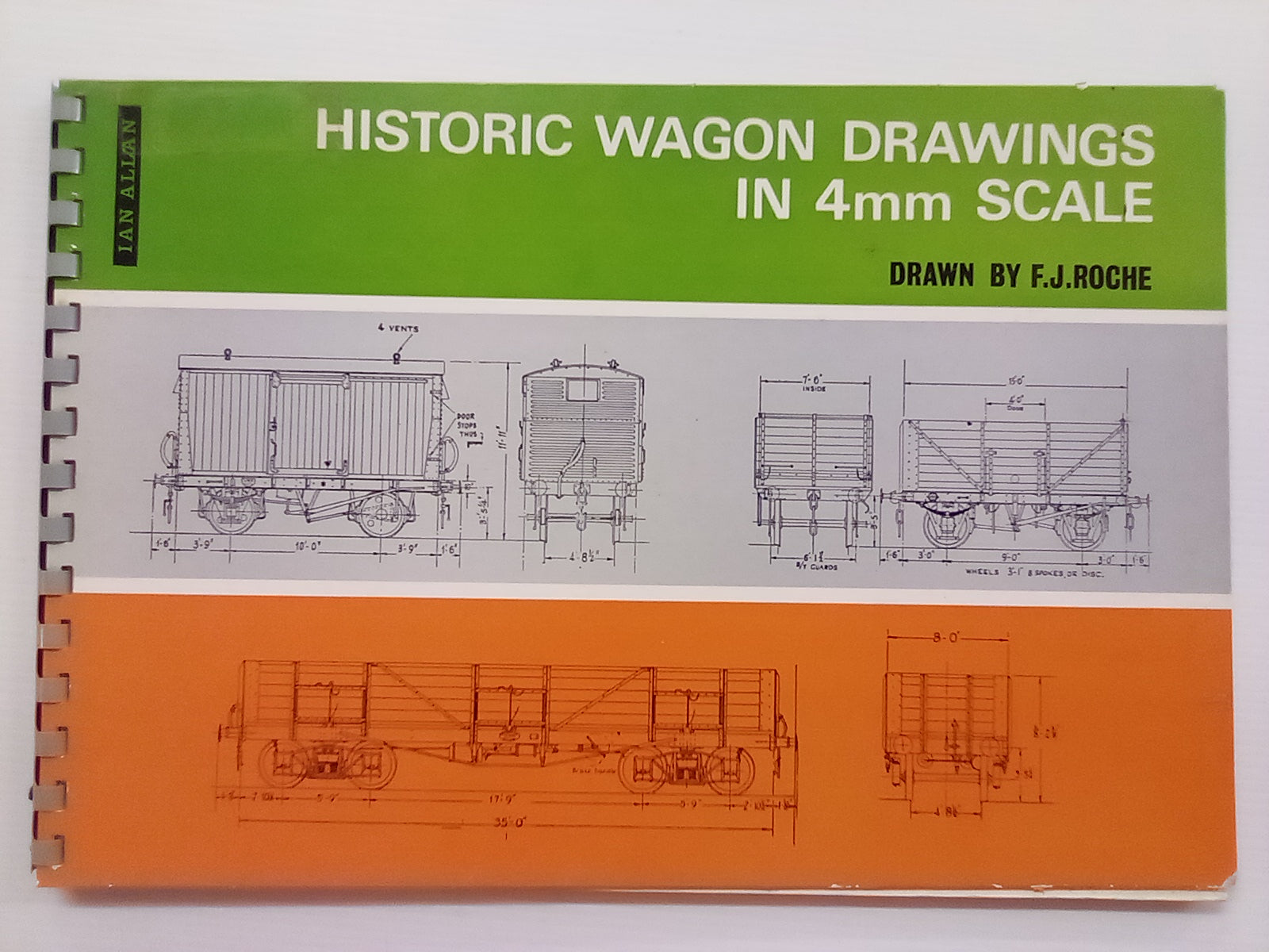 Historic Wagon Drawings in 4mm Scale by F.J. Roche – Atlantis Books