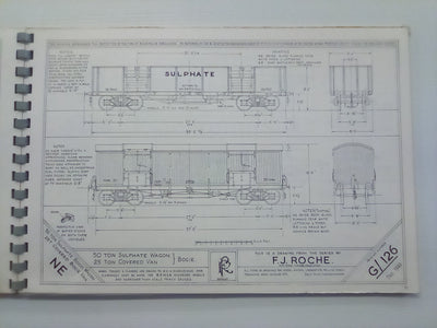 Historic Wagon Drawings in 4mm Scale by F.J. Roche
