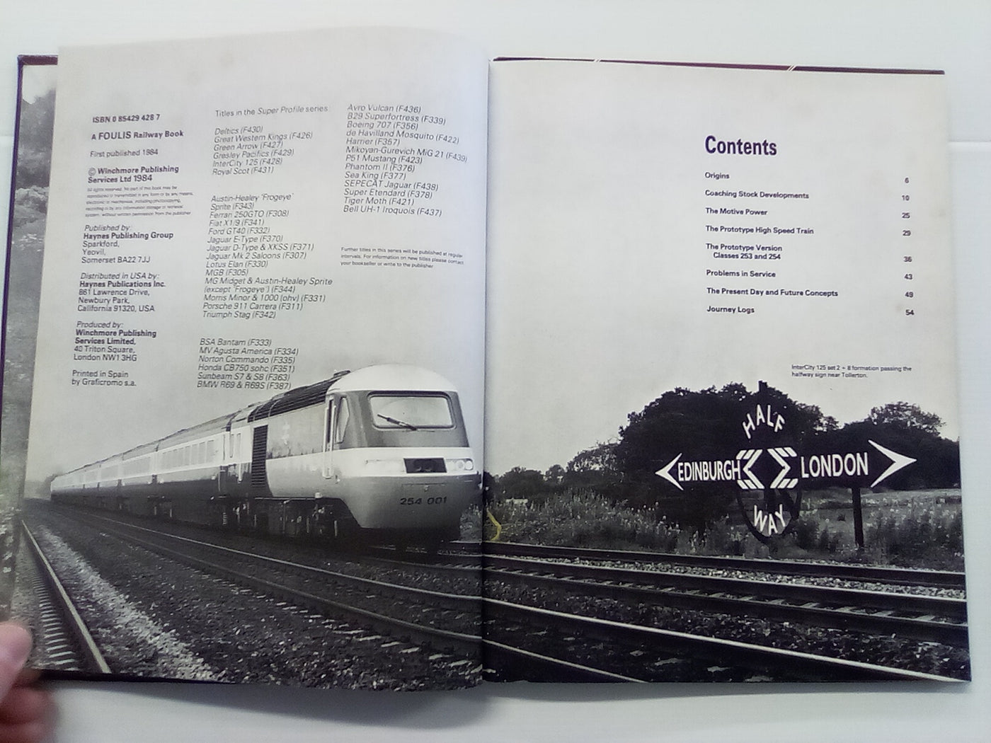 Intercity 125 Super Profile by R.M. Tufnell