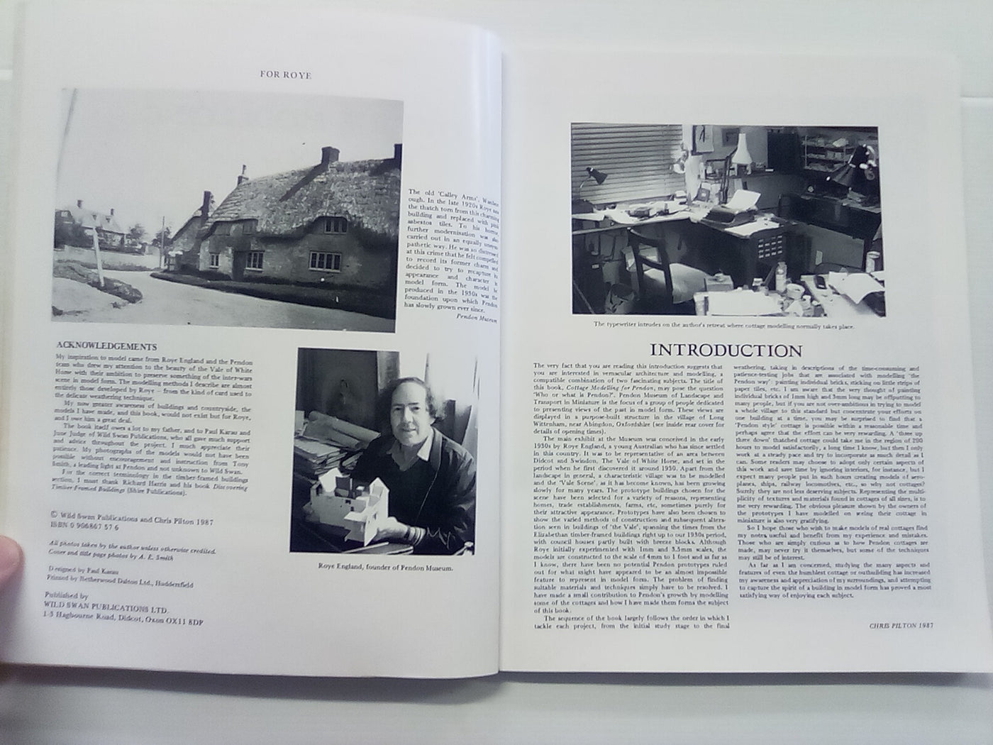 Cottage Modelling for Pendon by Chris Pilton