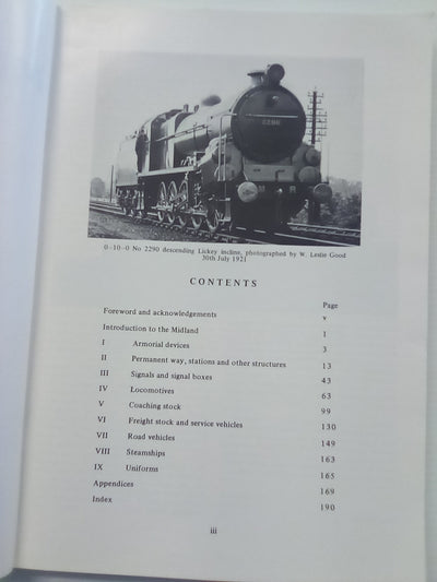 Midland Style - Livery & Decor of the Midland Railway by George Dow