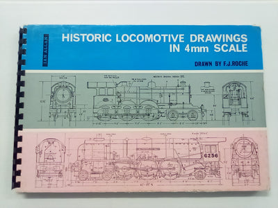 Historic Locomotive Drawings in 4mm Scale by F.J. Roche