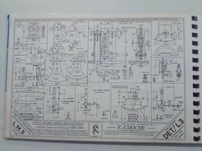 Historic Locomotive Drawings in 4mm Scale by F.J. Roche