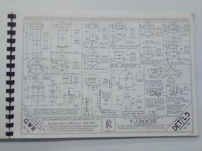 Historic Locomotive Drawings in 4mm Scale by F.J. Roche