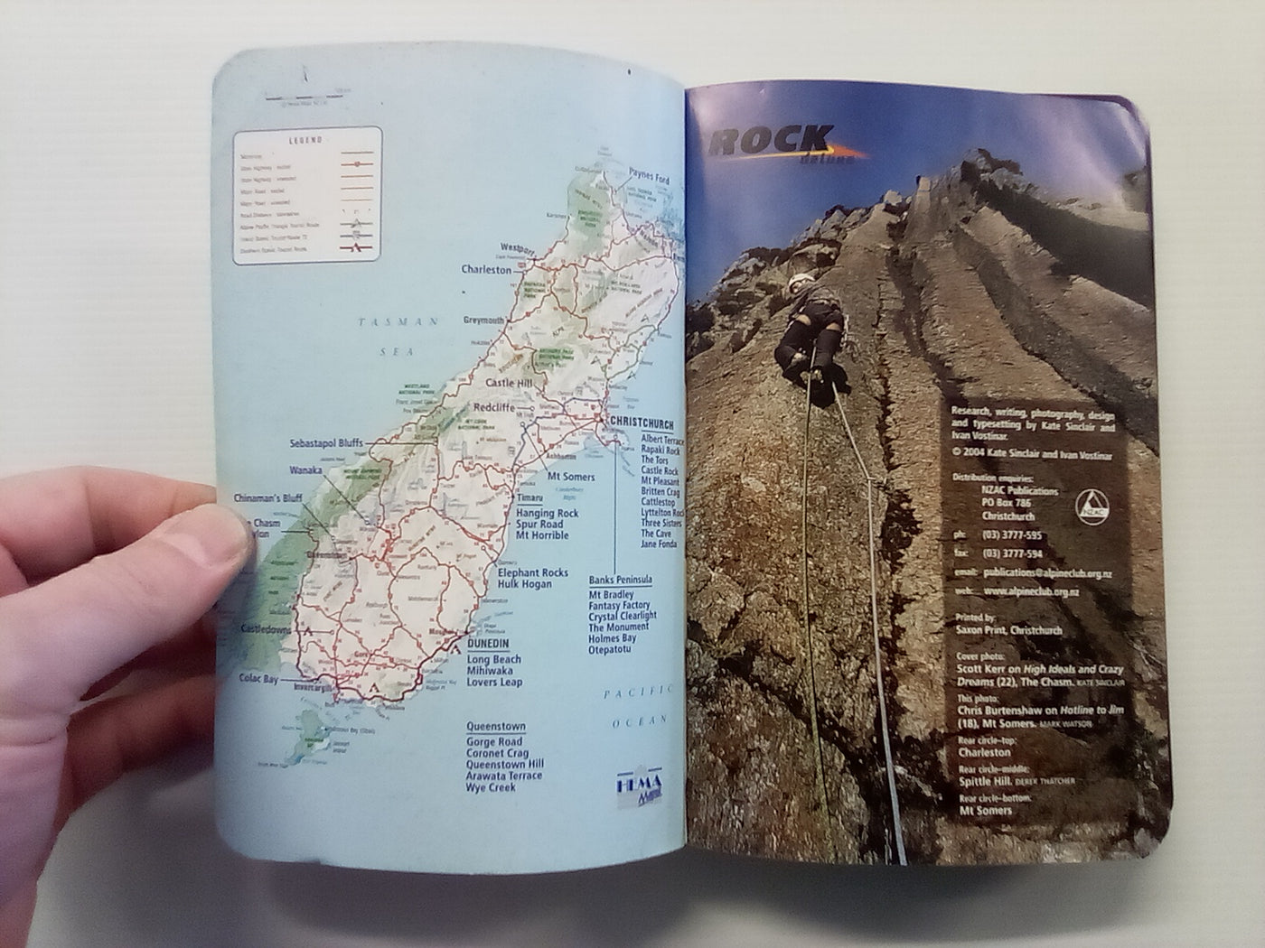 Rock Deluxe - A Guide to the Best Crags & Boulders in the South Island