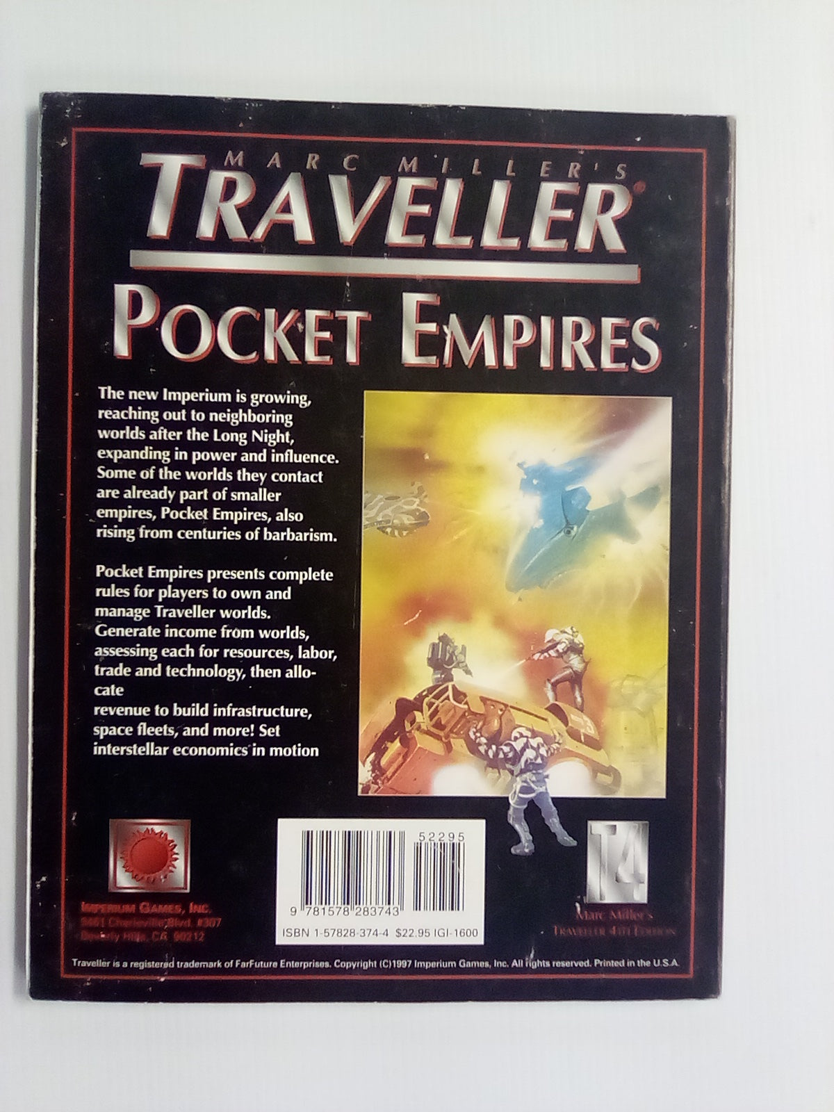 Marc Miller's Traveller - Pocket Empires (1997) RPG