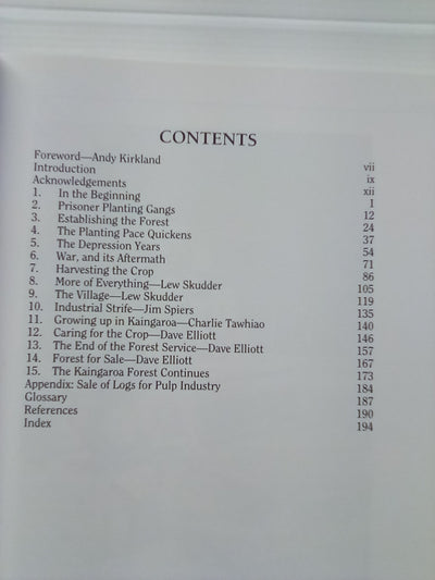 Pumice & Pines - The Story of Kaingaroa Forest by Joan Boyd