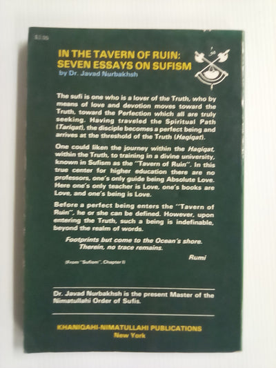 In The Tavern Of Ruin - Seven Essays on Sufism by Dr. J Nurbakhsh