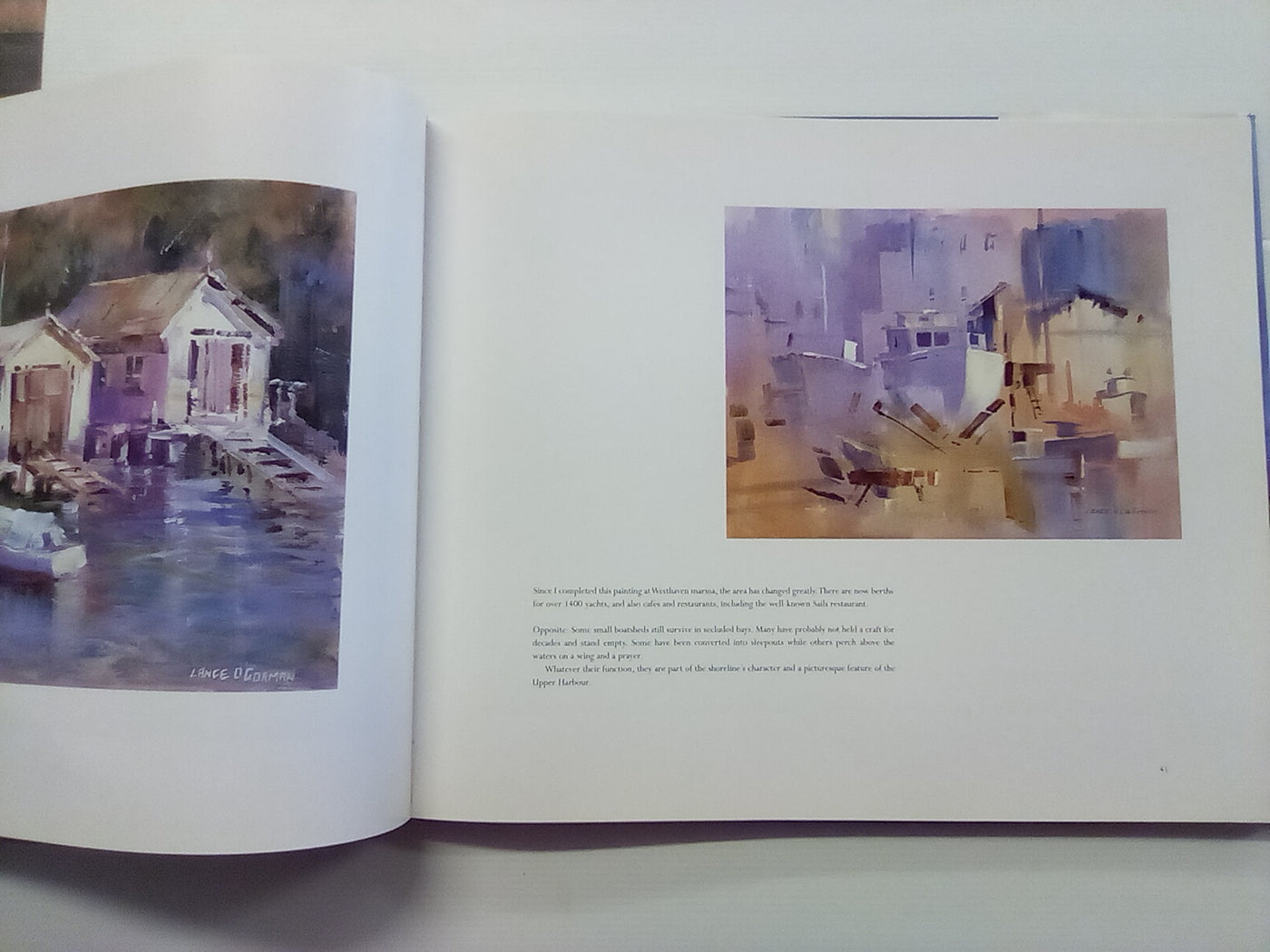 Auckland - City of Sails by Lance O'Gorman - Signed by Artist
