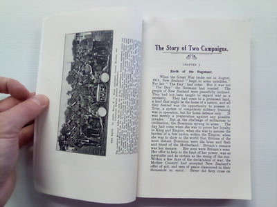 The Story of Two Campaigns - the Auckland Mounted Rifles 1914-1919