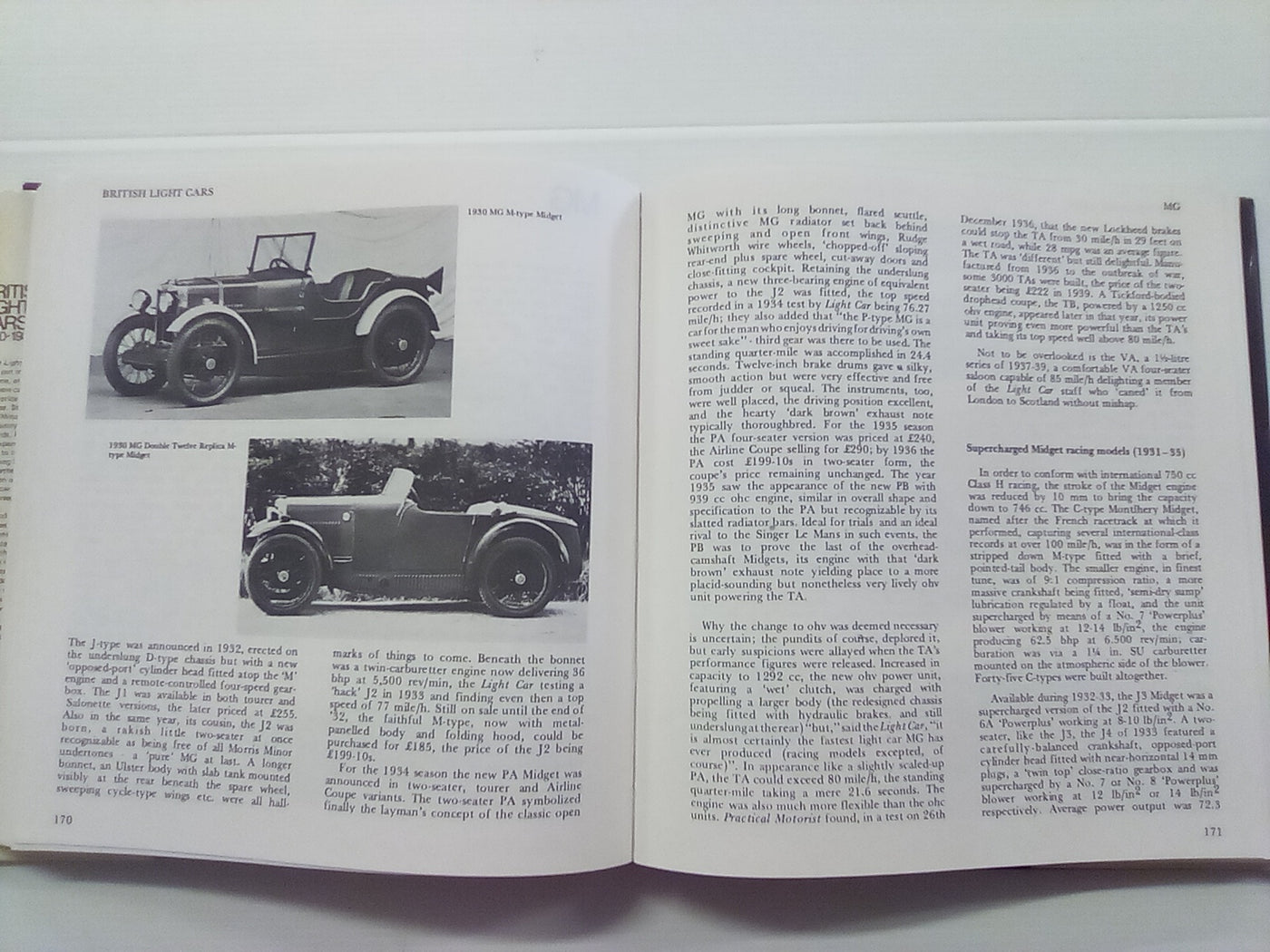British Light Cars 1930-1939 by Bruce Hudson