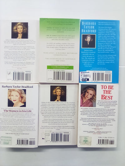Barbara Taylor Bradford: 6 Books