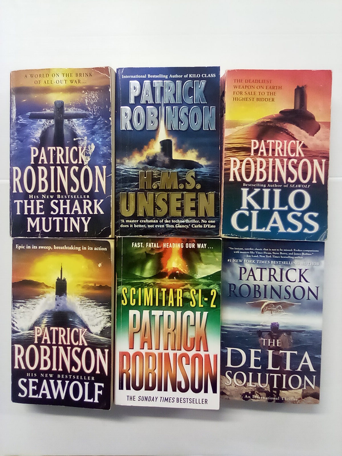 Patrick Robinson: 6 Books