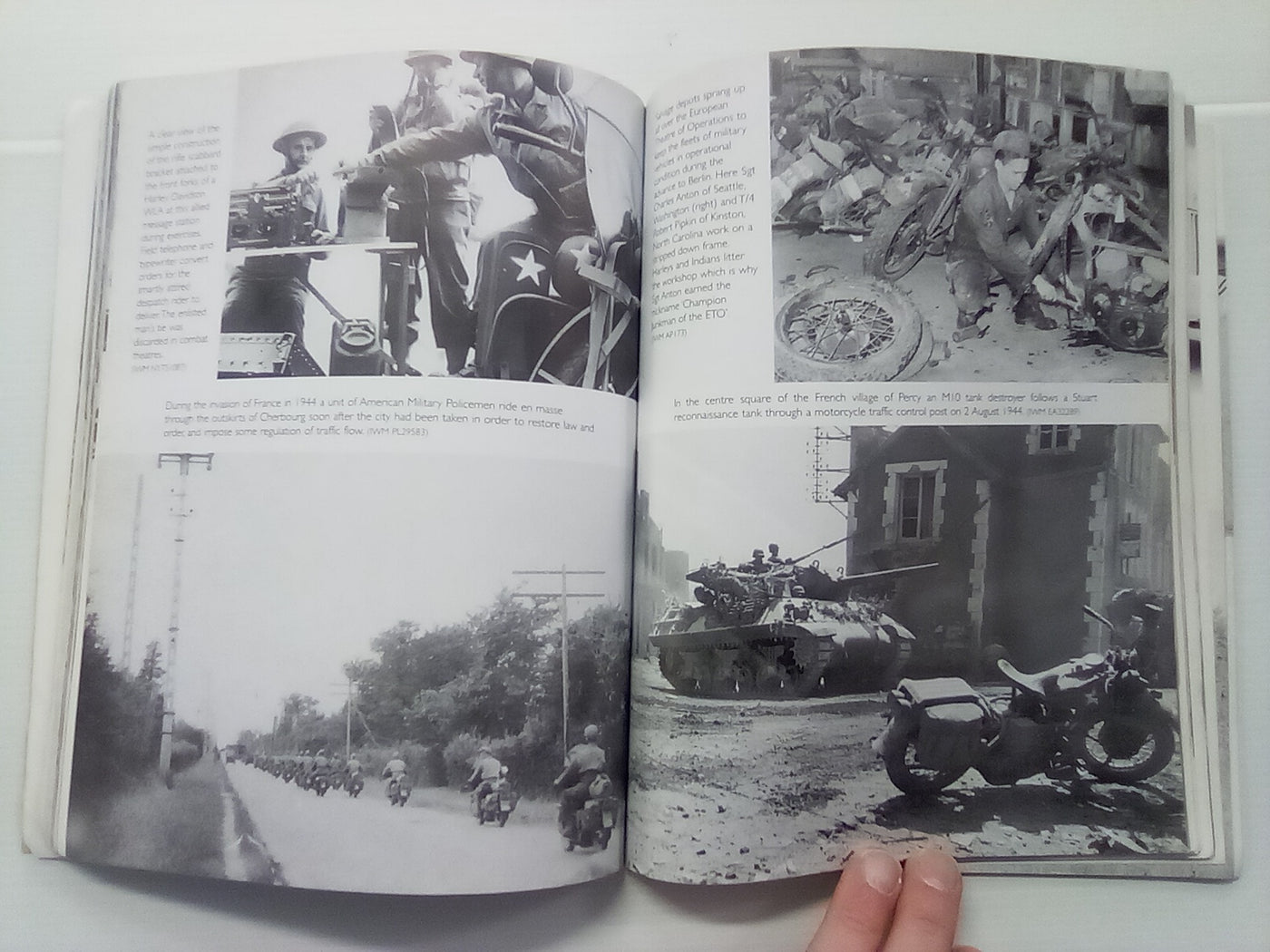 Motorcycles At War - Rare Photos from Wartime Archives by Gavin Birch