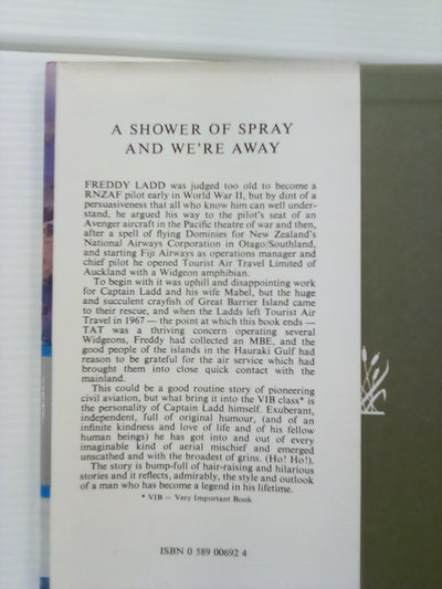 A Shower of Spray & We're Away (Signed Copy) by Fred Ladd