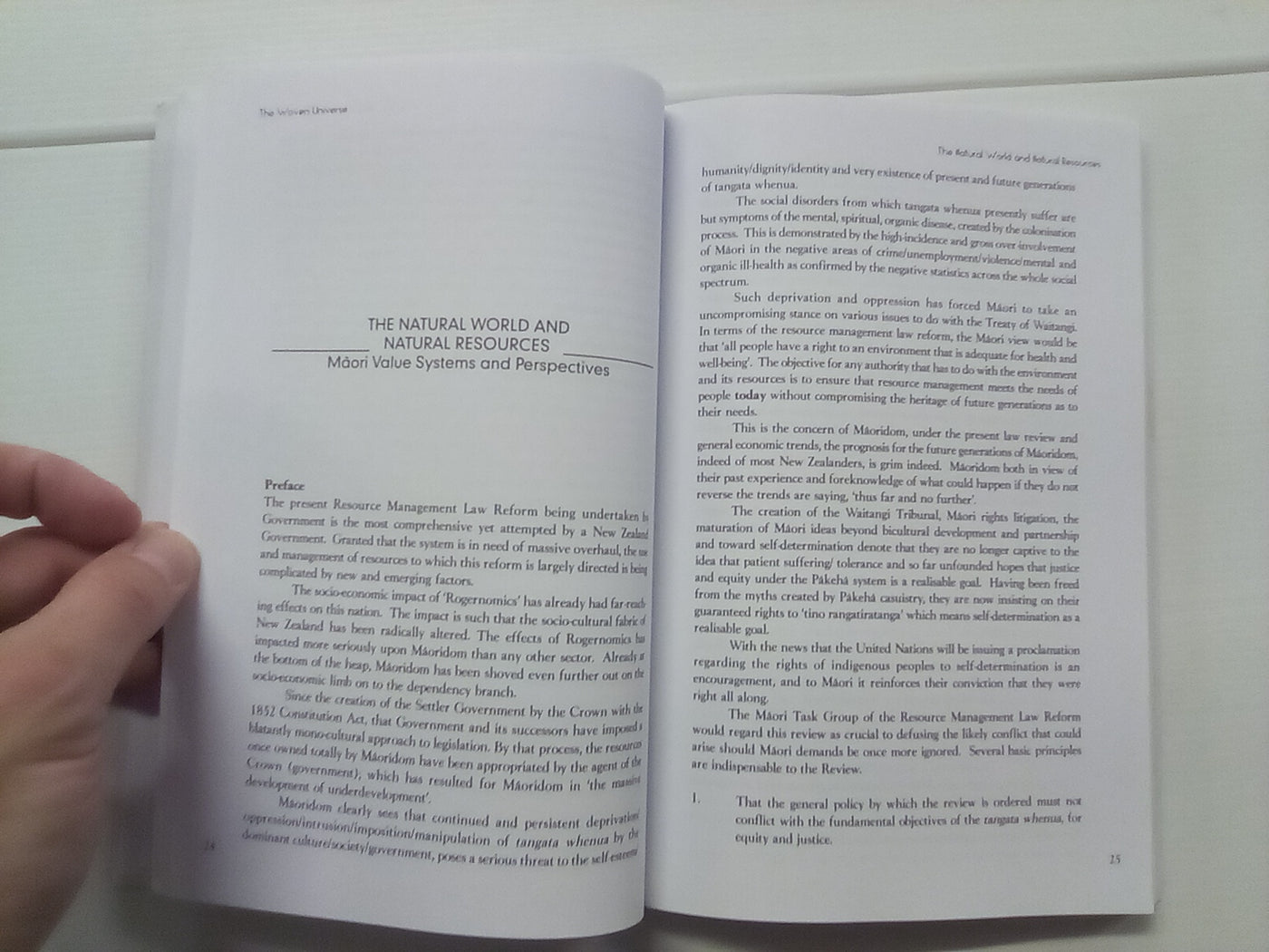 The Woven Universe - Selected Writings of Rev. Māori Marsden