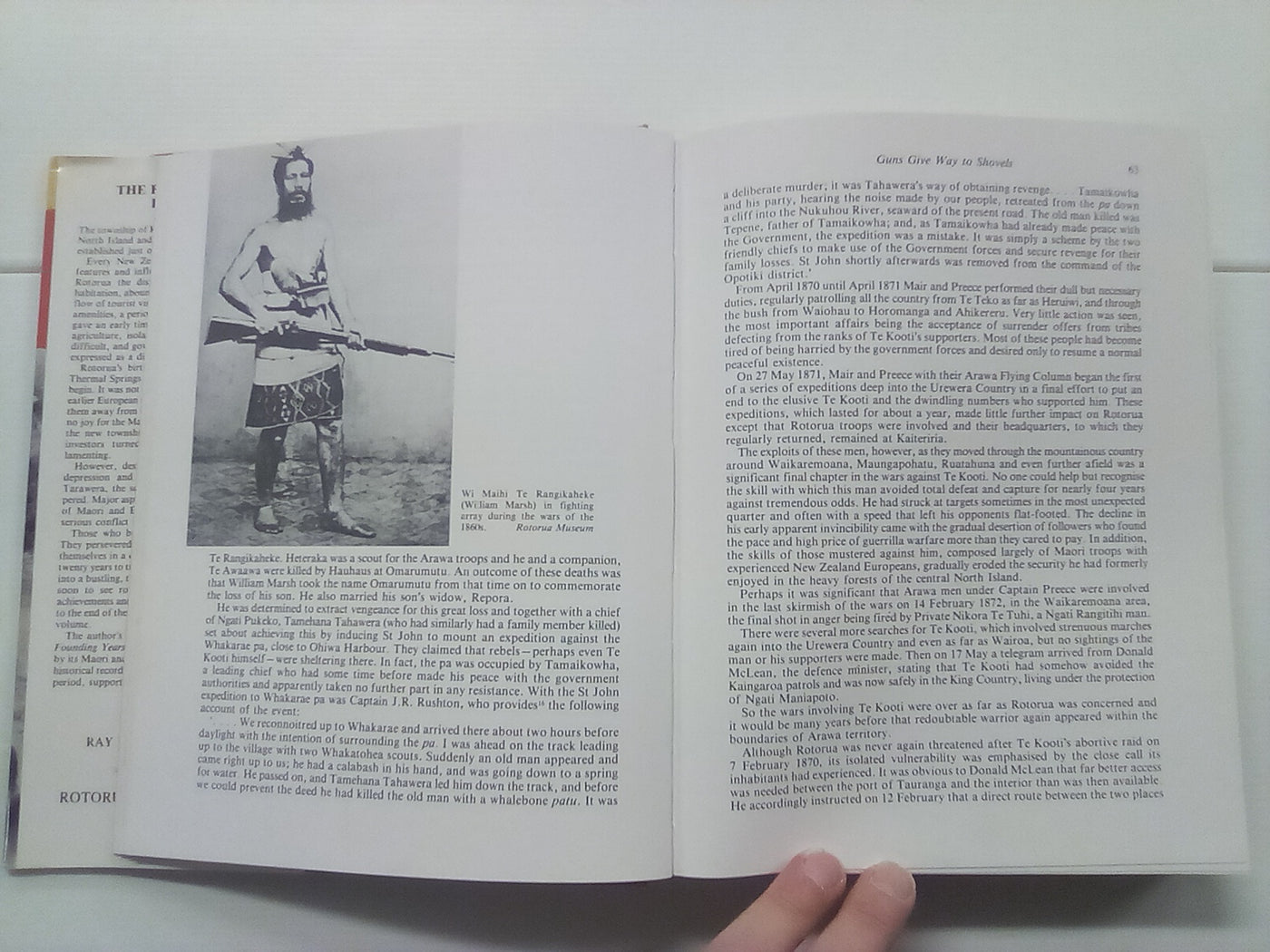 The Founding Years of Rotorua (Signed Copy) - A History of Events to 1900 by D.M. Stafford