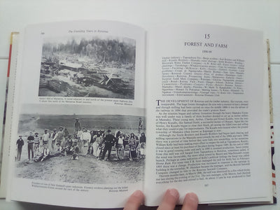 The Founding Years of Rotorua (Signed Copy) - A History of Events to 1900 by D.M. Stafford