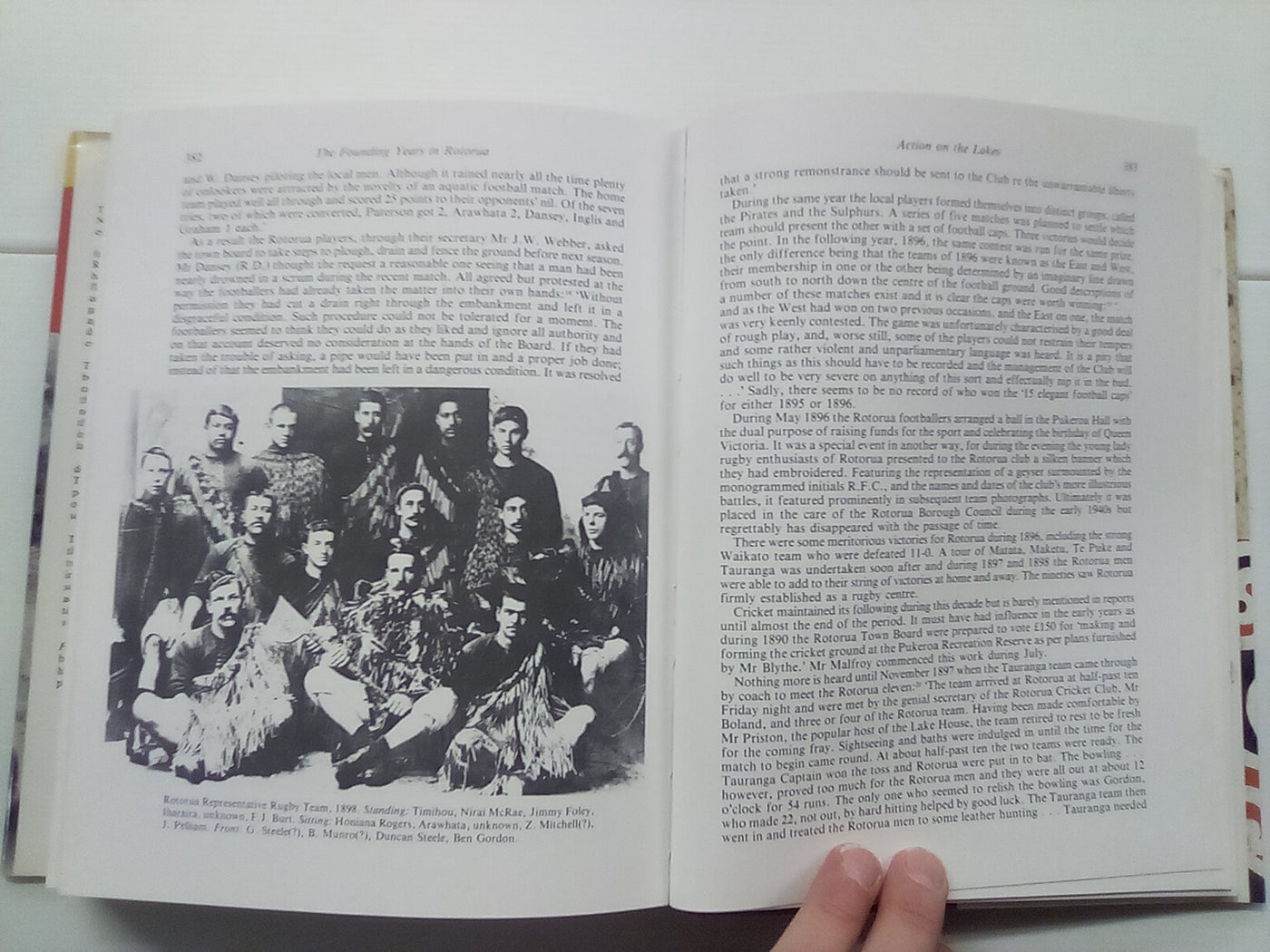 The Founding Years of Rotorua (Signed Copy) - A History of Events to 1900 by D.M. Stafford