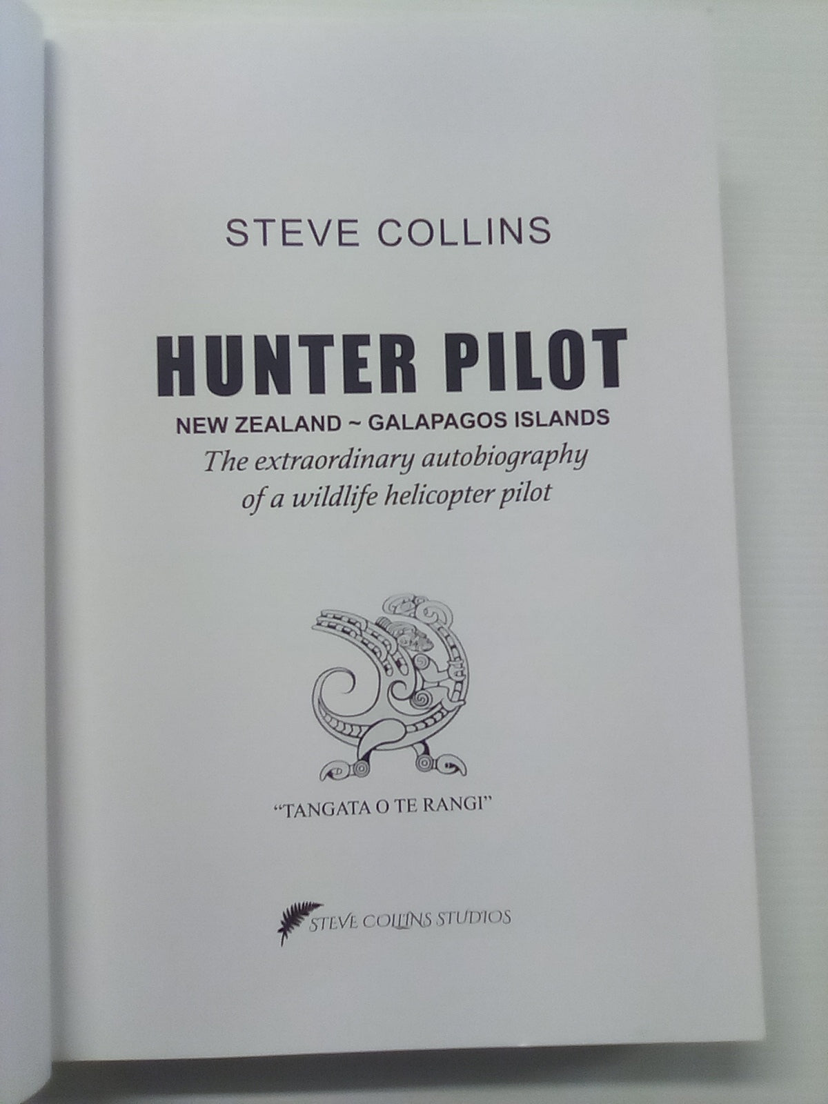 Hunter Pilot: New Zealand - Galapagos by Steve Collins