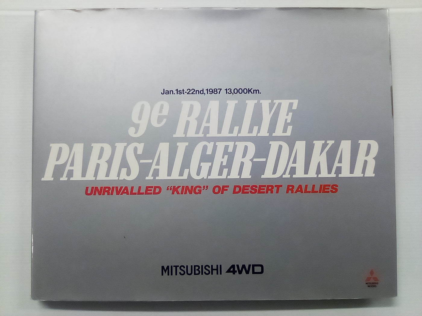 1987 Rallye Paris-Alger-Dakar - King of Desert Rallies (Mitsubishi Pajero)