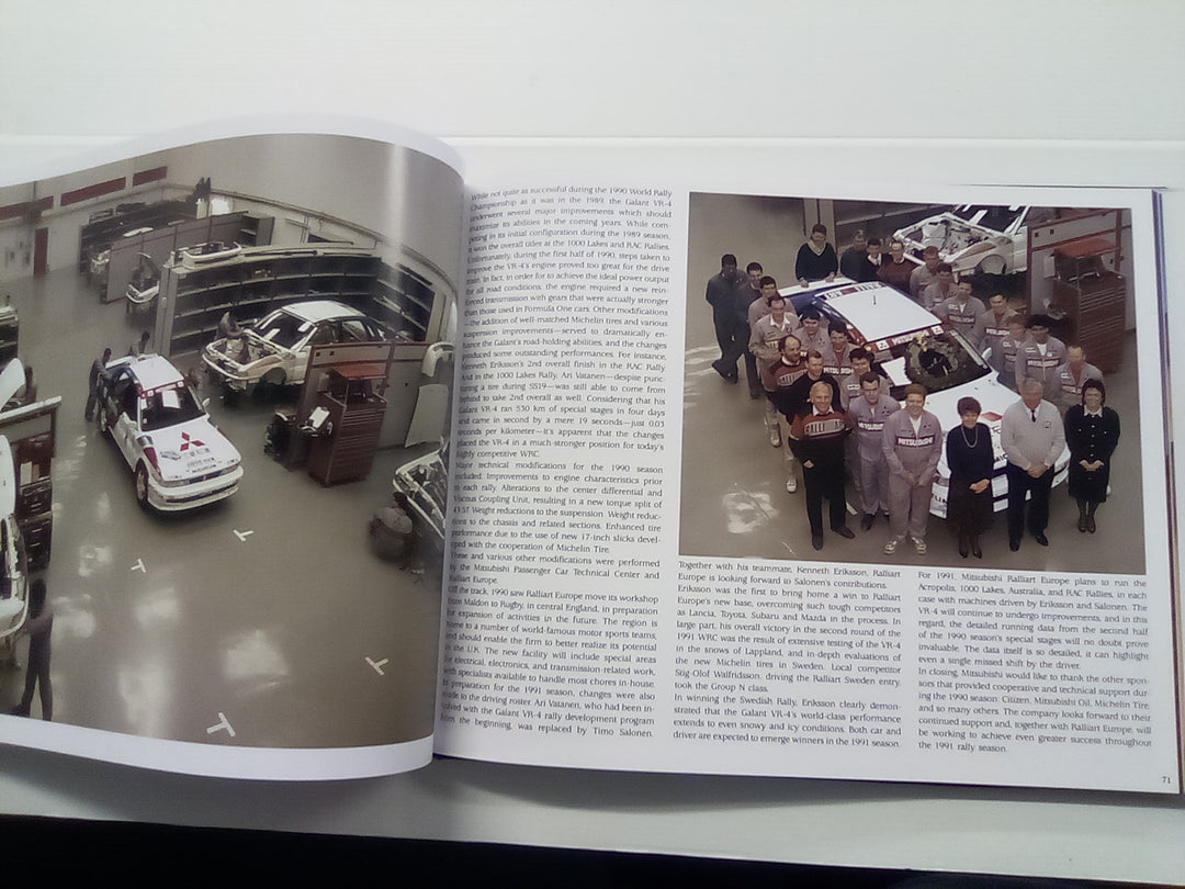 Mitsubishi Motor Sports '90/'91 Yearbook – Atlantis Books